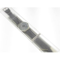 SWATCH Alexander classic quarzo cassa plastica e cinturino pelle new